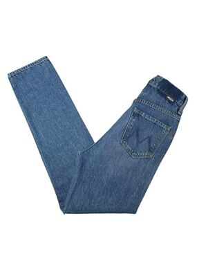 Mother Tune Up Hover Cuff Straight Jeans 25 Hit The Ground Running 100% Cotton